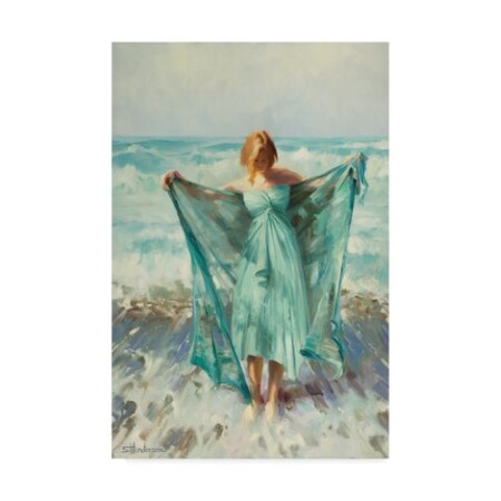 Trademark Fine Art Steve Henderson 'Aphrodite' Canvas Art, 12x19 ALI32124-C1219GG
